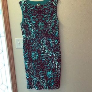 Faux wrap dress